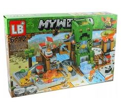 Конструктор Майнкрафт "Водная шахта Крипера" NO.LB313 (451 деталь) Minecraft