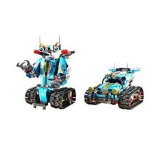 Конструктор Trans-Robots Робот-внедорожник с пультом управления, трансформер, 701 деталь