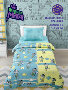 Детское постельное белье Текс-Дизайн Гоша, перкаль, 1,5 спальное зеленый