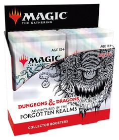 Mtg: дисплей коллекционных бустеров издания adventures in the forgotten realms на английск No Brand
