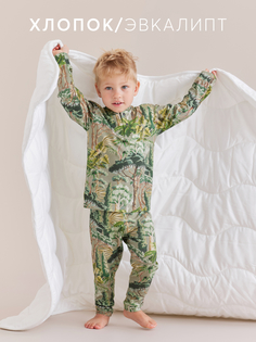 Пижама детская Happy Baby 88539, green, 116