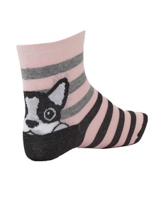 Носки детские John Jeniford , розовый; серый, 16-18