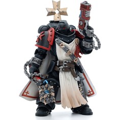 Фигурка JoyToy Warhammer 40K Black Templars Sword Brethren Brother Dragen 1:18 JT4867
