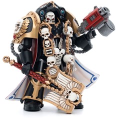 Фигурка JOYTOY Warhammer 40K Ultramarines Terminator Chaplain Brother Vanius 1:18 JT5338