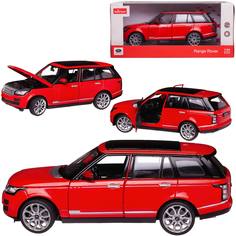 Машина RASTAR металлическая 1:24 Range Rover, красный, двери и капот открываются 56300R