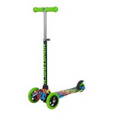 Самокат 3-Х Колесный Кикборд Детский Novatrack Disco-Kids 25 Кг Черный 120h.Discokids.Bmc