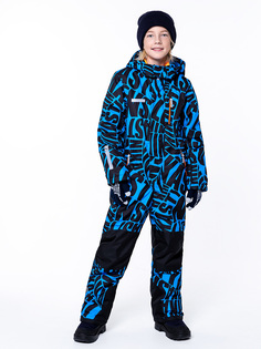 Комбинезон детский NIKASTYLE 8з1723, голубой, 134