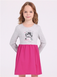 Платье детское Апрель 1ДПД4398002, Серый, 116