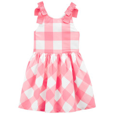 Сарафан детский CARTERS 1524354 бело-розовый 110 Carters