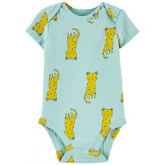 Боди детское CARTERS 1122461 голубой; желтый 68 Carters