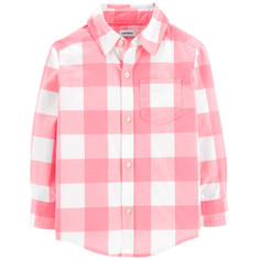 Рубашка детская CARTERS 1524336 бело-розовый 92 Carters
