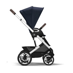 Коляска детская Cybex Talos S Lux, Ocean Blue, c накидкой и дождевиком