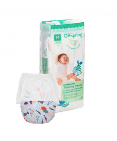 Offspring трусики-подгузники, M 6-11 кг. 42 шт. расцветка Риф