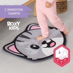 Антискользящий плюшевый коврик Кот c эффектом памяти, р-р. 50x60 см Roxy Kids