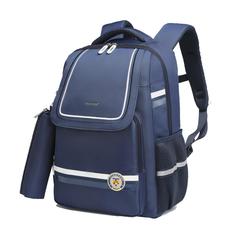 Школьный рюкзак с пеналом Tigernu T-B9037 синий, 41x29x15
