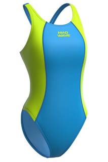 Юниорский купальник спортивный антихлор Salut Junior PBT Черный,XXL Mad Wave