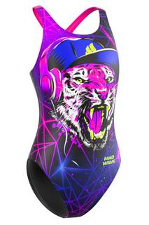 Юниорский купальник спортивный Afra Junior L3 Пурпурный,XL Mad Wave