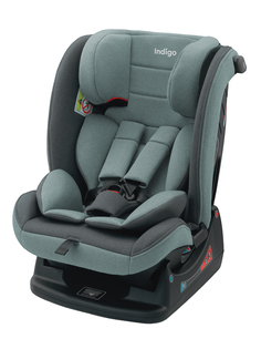 Автокресло Indigo REFLEX, зеленый/серый