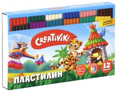 Пластилин Creativiki 12цв. У163630