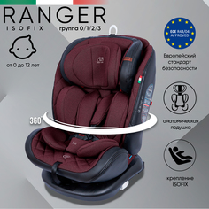 Автокресло детское Sweet Baby Ranger, Burgundy 426950