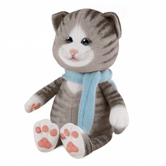 Мягкая игрушка MaxiToys Кот Смоки, в шарфе, 20 см (MT-MRT022211-2-20)