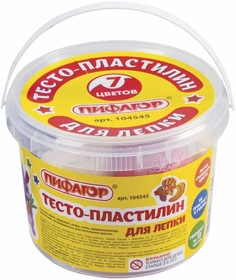 Пластилин Пифагор 7цв. У104545