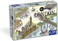 Настольная игра HUCH! Key to the City: London на английском
