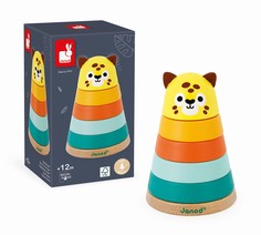 Janod Пирамидка "Ягуар"; серия Тропики J08261