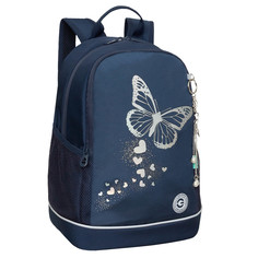 Рюкзак школьный GRIZZLY с карманом для ноутбука 13, 2 отделения, для девочки RG-463-5 3