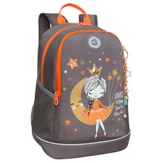Рюкзак школьный GRIZZLY с карманом для ноутбука 13, 2 отделения, для девочки RG-463-1 4