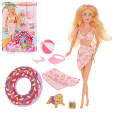 Кукла Defa Lucy Пляжный отдых с аксессуарами, 801011
