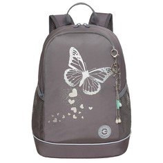 Рюкзак школьный GRIZZLY с карманом для ноутбука 13, 2 отделения, для девочки RG-463-5 2