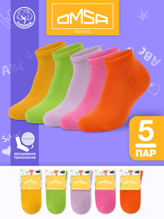 Носки детские Omsa Calzino 21С02, Erba, Giallo, Lilla, Orange, Rosa, 28-30