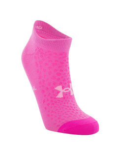 Носки детские Under Armour Yth Essential No Show 6Pk, белый, розовый, 22-24