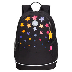 Рюкзак школьный GRIZZLY с карманом для ноутбука 13, 2 отделения, для девочки RG-463-4 1