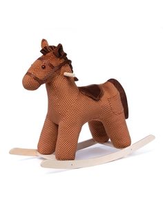Лошадка-качалка Нижегородская игрушка См-793-13 Горох