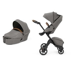 Коляска 2в1 Stokke XPLORY X Black, Modern grey 571402, 572102