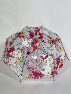 Зонт-полуавтомат детский малиновый Rain Proof