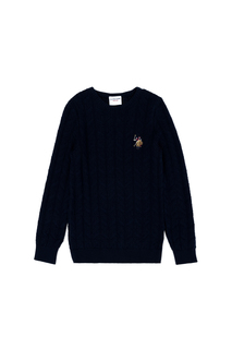 Джемпер детский US Polo Assn G083SZ0TK0OLDERKIDS-SK23_VR033, темно-синий, 104