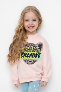 Свитшот детский CROCKID М 3366, розовый, 104