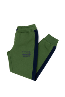 Брюки детские US Polo Assn G083SZ0OP0NINOKIDS-E_VR054, зеленый, 140