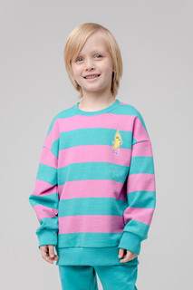Свитшот детский CROCKID М 2828-9, зеленый, 128