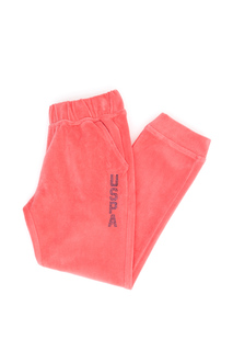 Брюки детские US Polo Assn G084SZ0OP0RETU_VR041, розовый, 134