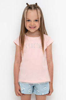 Футболка детская CROCKID М 2759, светло-розовый, 110