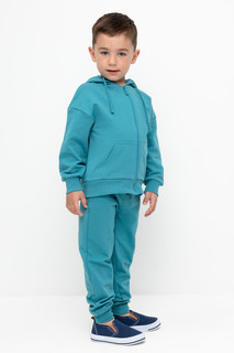 Брюки детские CROCKID М 2840-4, бирюзовый, 122