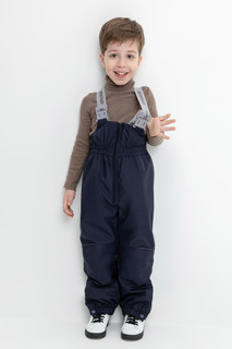 Полукомбинезон детский CROCKID 1BG PNT 002.1, темно-синий, 86