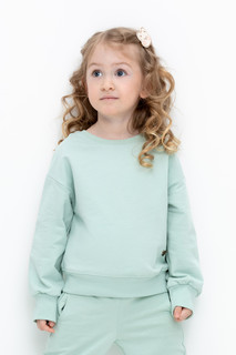 Свитшот детский CROCKID М 2828-2, зеленый, 98