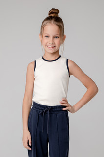Майка бельевая детская CROCKID М 3394-1, античный белый к396, 152