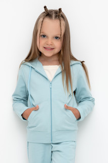 Толстовка детская CROCKID М 1361-6, голубой, 98