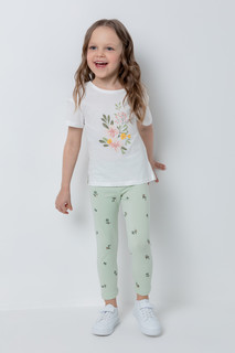 Леггинсы детские CROCKID TR 270-2, зеленый, 98